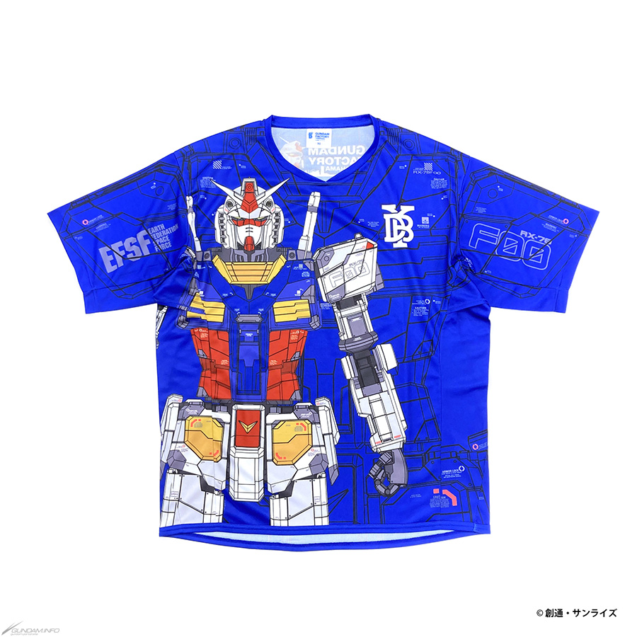 横浜denaベイスターズ ガンダムコラボ Tシャツ＆パーカー 横浜DeNAベイスターズ×GUNDAM FACTORY YOKOHAMA」コラボグッズ第2弾
