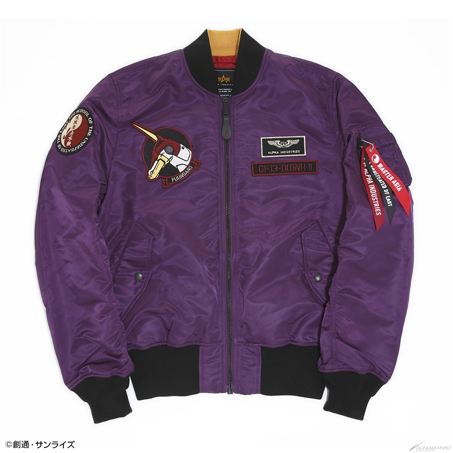 STRICT-G×ALPHA INDUSTRIES『機動戦士ガンダム』『機動武闘伝Gガンダム