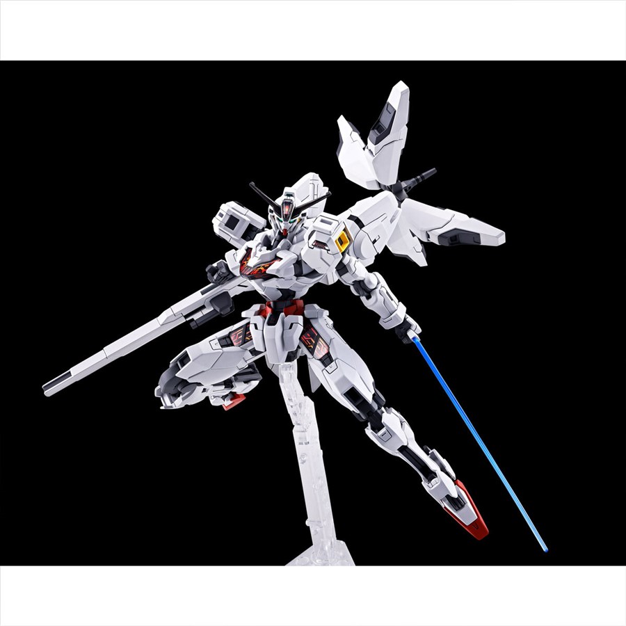 未組立 キャリバーン ベギルベウトルシュ ルブリス ティックバラン エアリアル FULL MECHANICS ガンダムエアリアル パーメットスコア・シックス」「HG