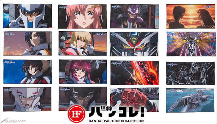 場面カットを鮮やかにフルカラープリント！『機動戦士ガンダムSEED