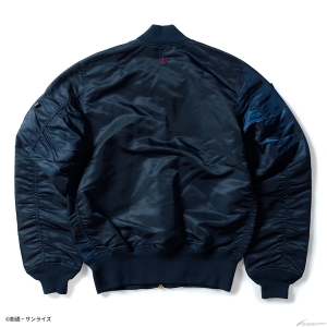 STRICT-G ALPHA 機動戦士ガンダム 逆襲のシャアシャア モデル XL STRICT-G×ALPHA INDUSTRIES『機動戦士ガンダム 逆襲のシャア』フライト