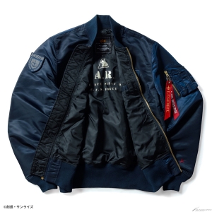 STRICT-G×ALPHA INDUSTRIES『機動戦士ガンダム 逆襲のシャア』フライト