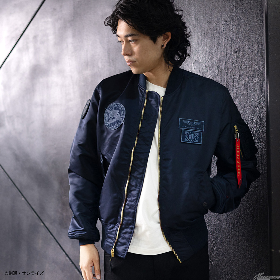 STRICT-G×ALPHA INDUSTRIES『機動戦士ガンダム 逆襲のシャア』フライト