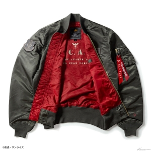 STRICT-G×ALPHA INDUSTRIES『機動戦士ガンダム 逆襲のシャア』フライト