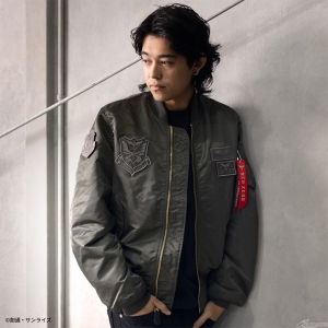 STRICT-G×ALPHA INDUSTRIES『機動戦士ガンダム 逆襲のシャア』フライト