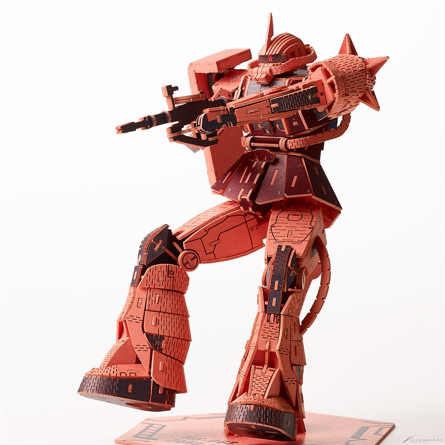 Paper Art si-gu-mi PRO シャア専用ザクII」＆「ザクII」本日より予約