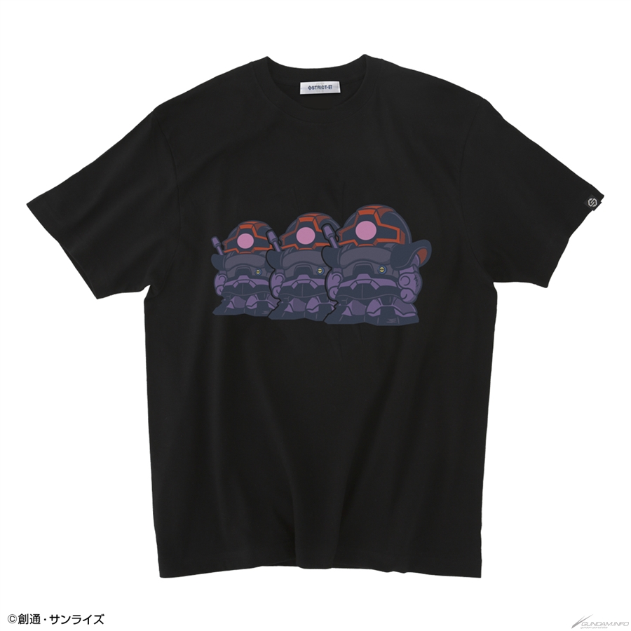 STRICT-G『機動戦士ガンダム』MSデフォルメTシャツ ドム柄＆ラバー