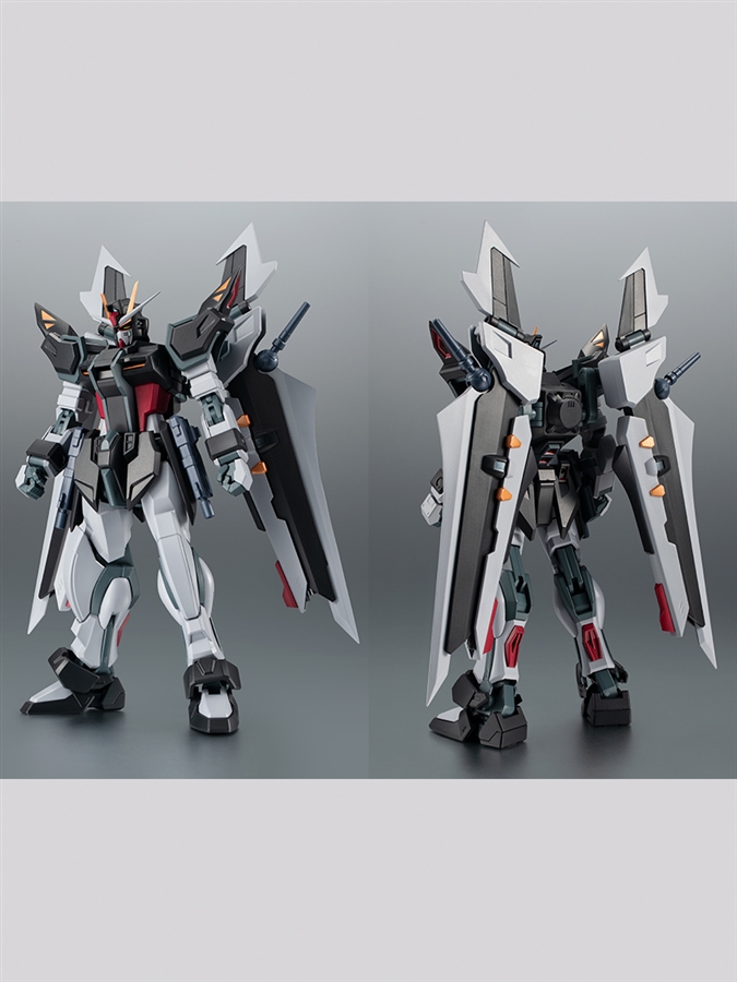 魂ネイション BANDAI LBUILD ストライクノワールガンダム ROBOT魂 ＜SIDE MS＞ GAT-X105E＋AQM/E-X09S ストライクノワール
