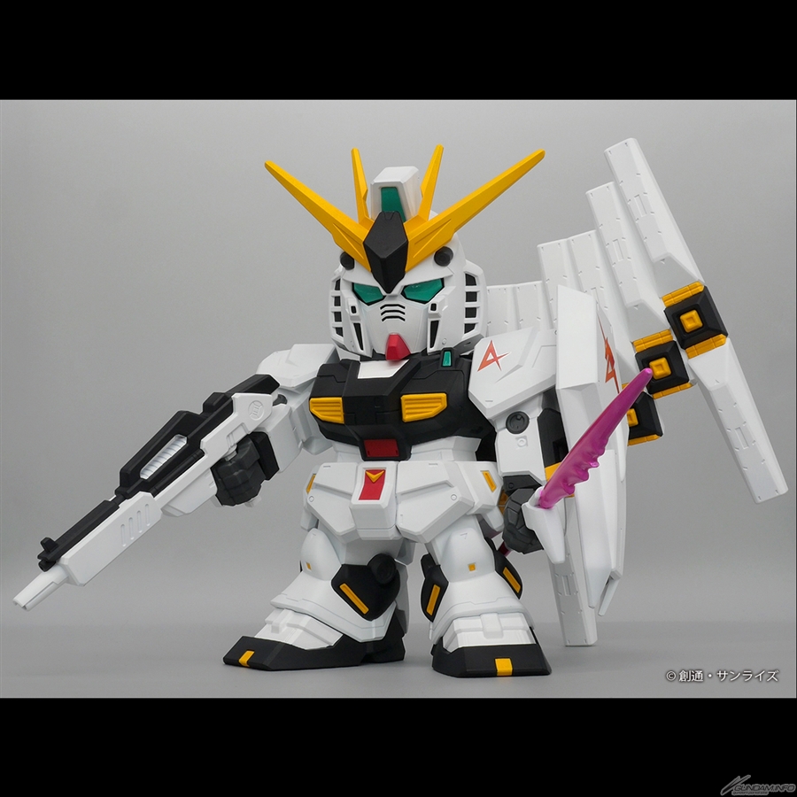 ジャンボソフビフィギュアSD νガンダム」本日より予約開始！巨大な
