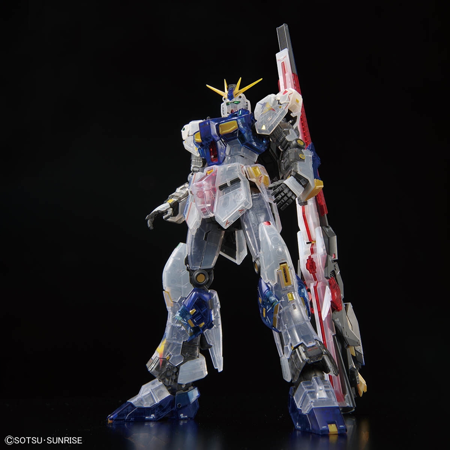 The RG RX-93ff νGundam [Clear Color] will be Pre-released at