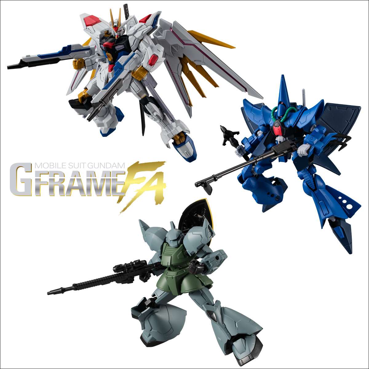 機動戦士ガンダム GフレームFA 07」2025年1月発売決定！マイティー