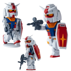 ガンダム、アムロほか全5種がラインナップ！新フォーマットフィギュア