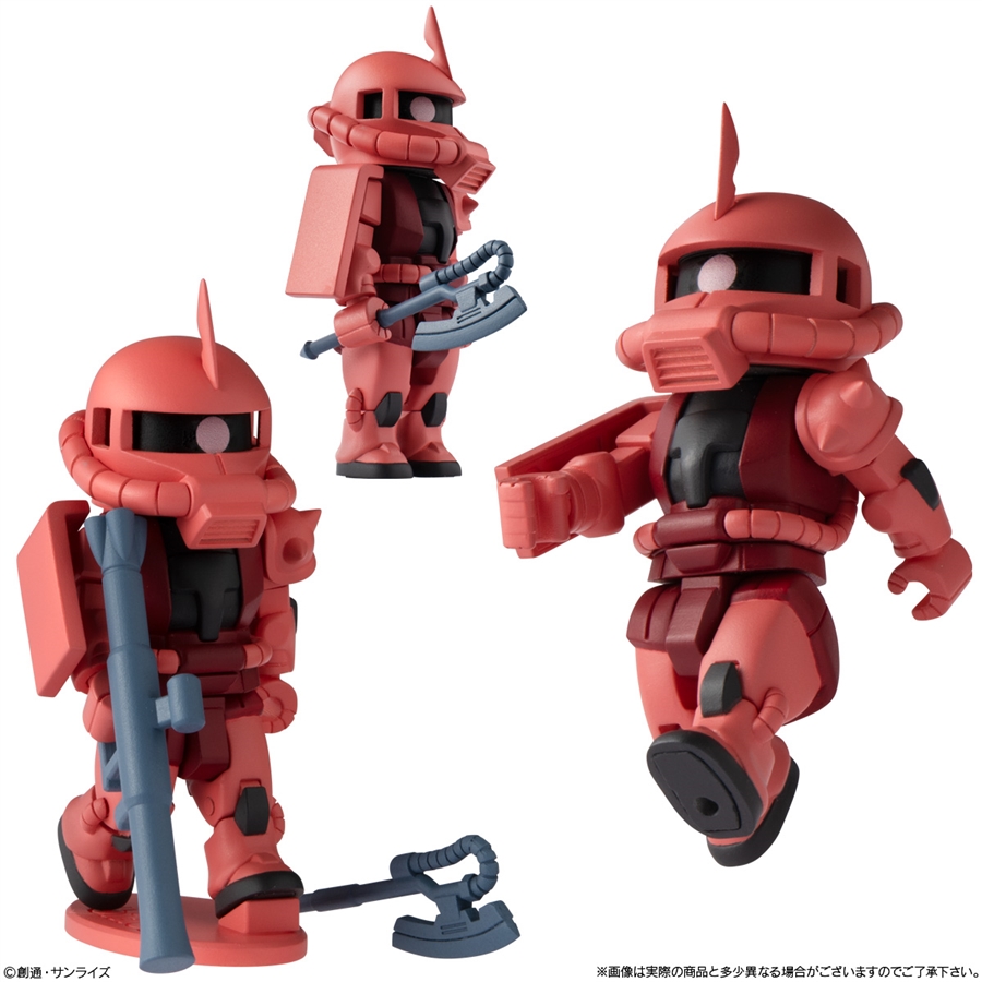bitlot アムロ・シャア他5体セット ガンダム、アムロほか全5種がラインナップ！新フォーマットフィギュア