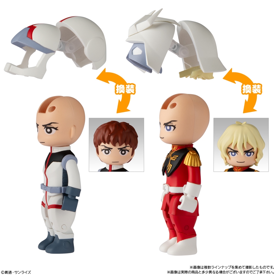 ガンダム、アムロほか全5種がラインナップ！新フォーマットフィギュア