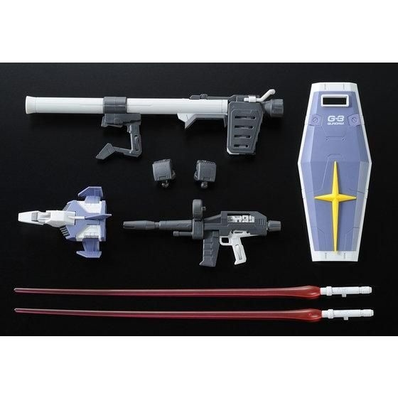 プレミアムバンダイ限定 MG3体セット MG RX-78-2 ガンダム Ver.3.0」＆「拡張セット」、「RG G-3ガンダム