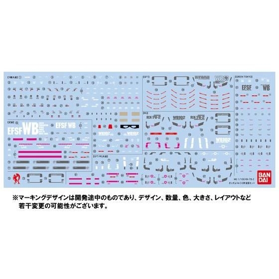MG RX-78-2 ガンダム Ver.3.0」＆「拡張セット」、「RG G-3ガンダム