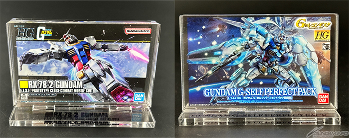ガンプラのパッケージイラストがアクスタに！「パケコレ」全6種