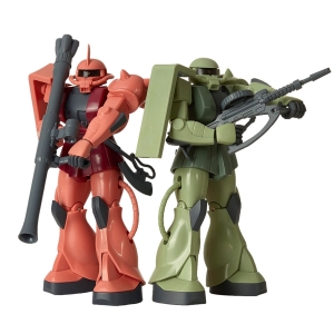起動音とともにモノアイが光る！サウンド戦士プレミアム「シャア専用