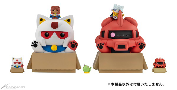 全高約130mm以上！「MEGA CAT PROJECT ニャンとも大きな機動戦士