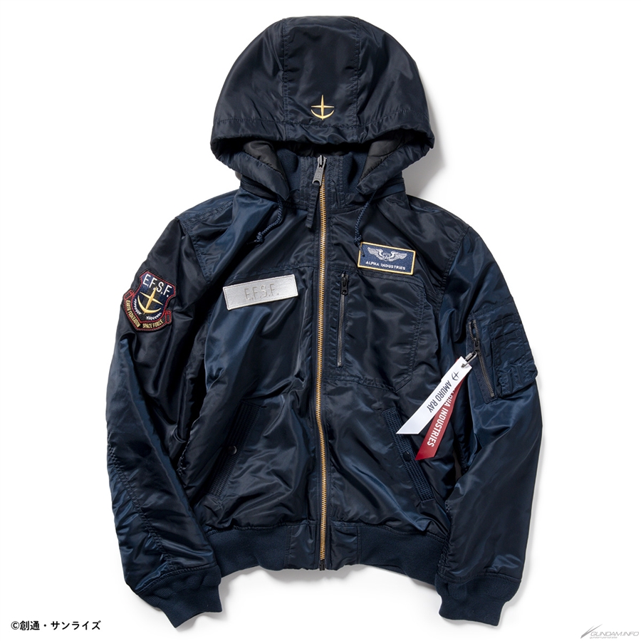 アムロとシャアをイメージ！STRICT-G×ALPHA INDUSTRIES『機動戦士