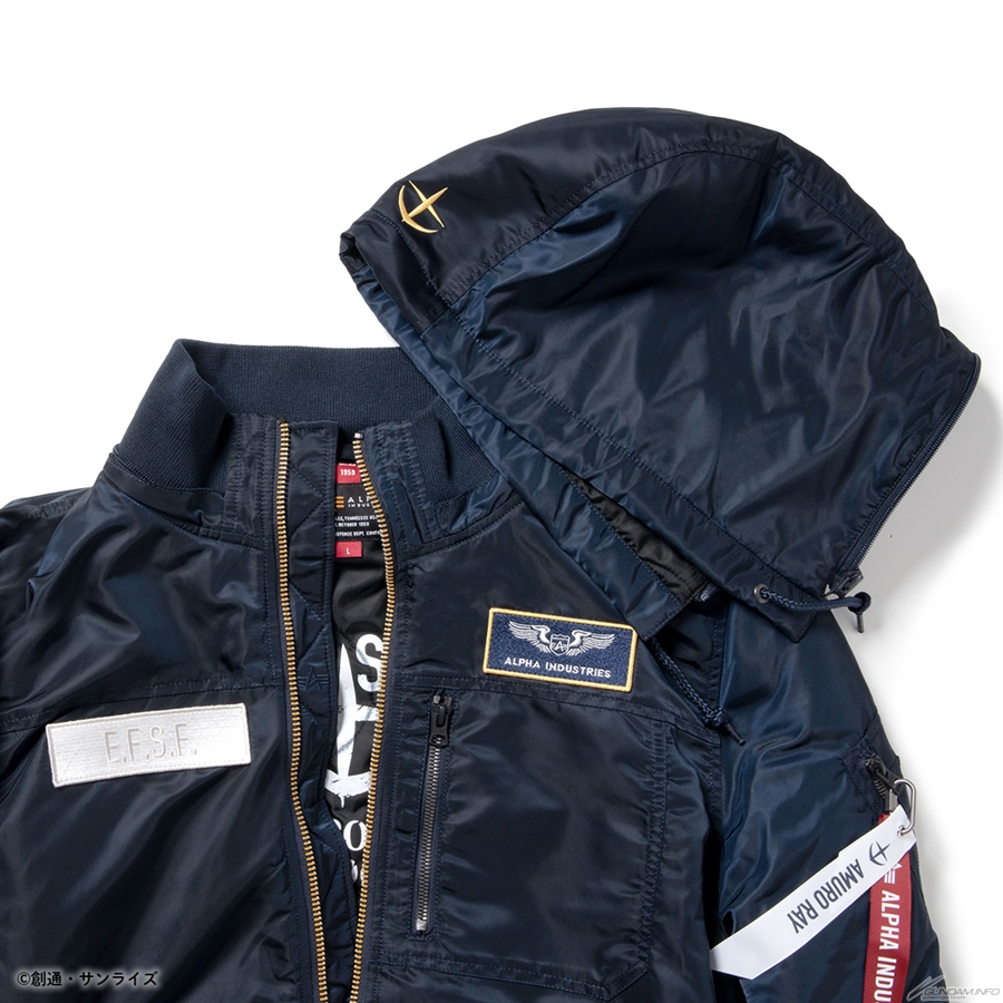 アムロとシャアをイメージ！STRICT-G×ALPHA INDUSTRIES『機動戦士