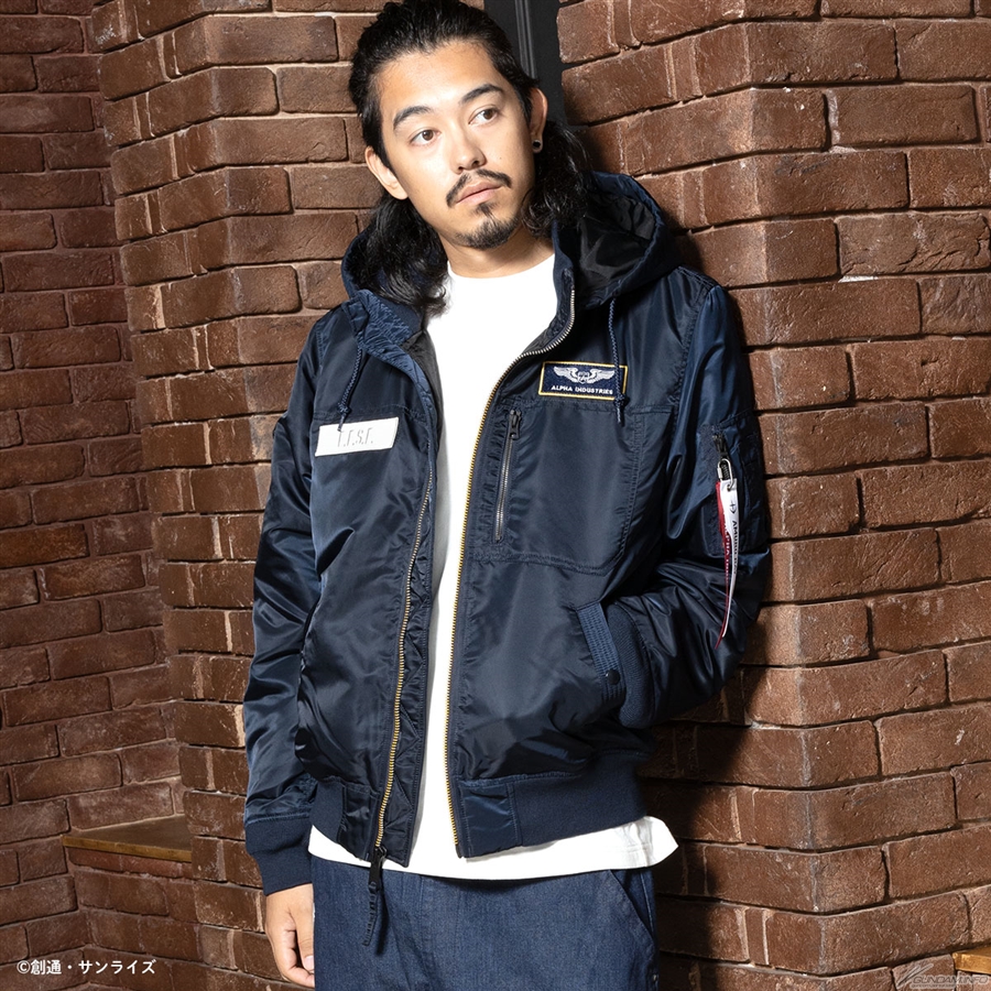 Inspired by Amuro and Char, STRICT-G x ALPHA INDUSTRIES Releases