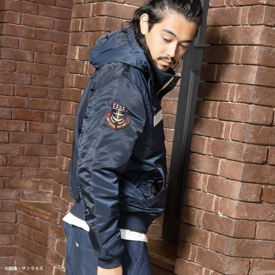 アムロとシャアをイメージ！STRICT-G×ALPHA INDUSTRIES『機動戦士