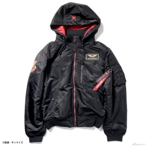 アムロとシャアをイメージ！STRICT-G×ALPHA INDUSTRIES『機動戦士