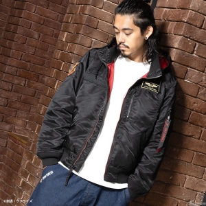 アムロとシャアをイメージ！STRICT-G×ALPHA INDUSTRIES『機動戦士