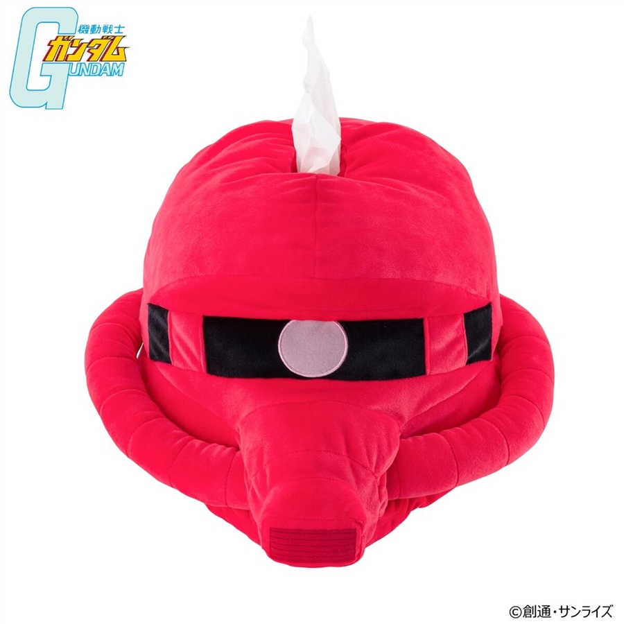 機動戦士ガンダム シャア専用ザク ティッシュボックスカバー」本日予約