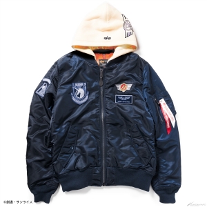 STRICT-G×ALPHA INDUSTRIES『機動戦士ガンダムUC』フライトジャケット2