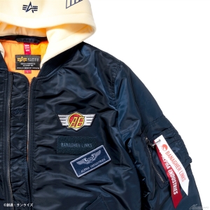 STRICT-G×ALPHA INDUSTRIES『機動戦士ガンダムUC』フライトジャケット2