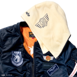 STRICT-G×ALPHA INDUSTRIES『機動戦士ガンダムUC』フライトジャケット2