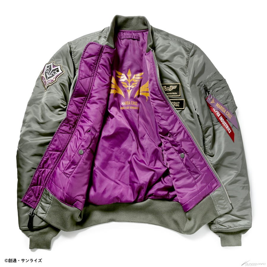 STRICT-G×ALPHA INDUSTRIES『機動戦士ガンダムUC』フライトジャケット2