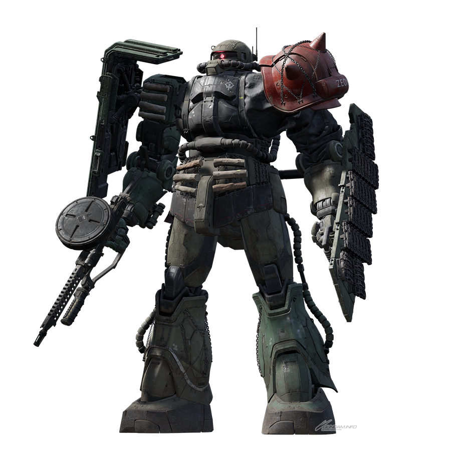 機動戦士ガンダム 復讐のレクイエム』無識別型ザクII（ルショーン機