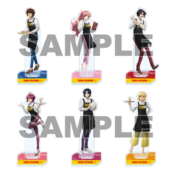機動戦士ガンダムSEED FREEDOM×TOWER RECORDS CAFE」11月28日より開催