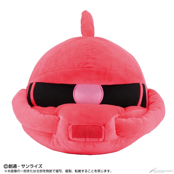 ガンプラくん、ザクプラくん、シャアザクくんの「おおきなあたま