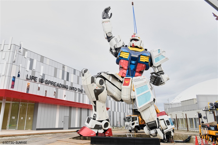 The Life-sized Gundam Statue at the Expo 2025 GUNDAM NEXT FUTURE