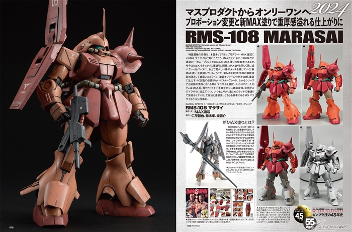 ホビージャパン55周年×ガンダム45周年 W ANNIVERSARY特集「ガンプラ技