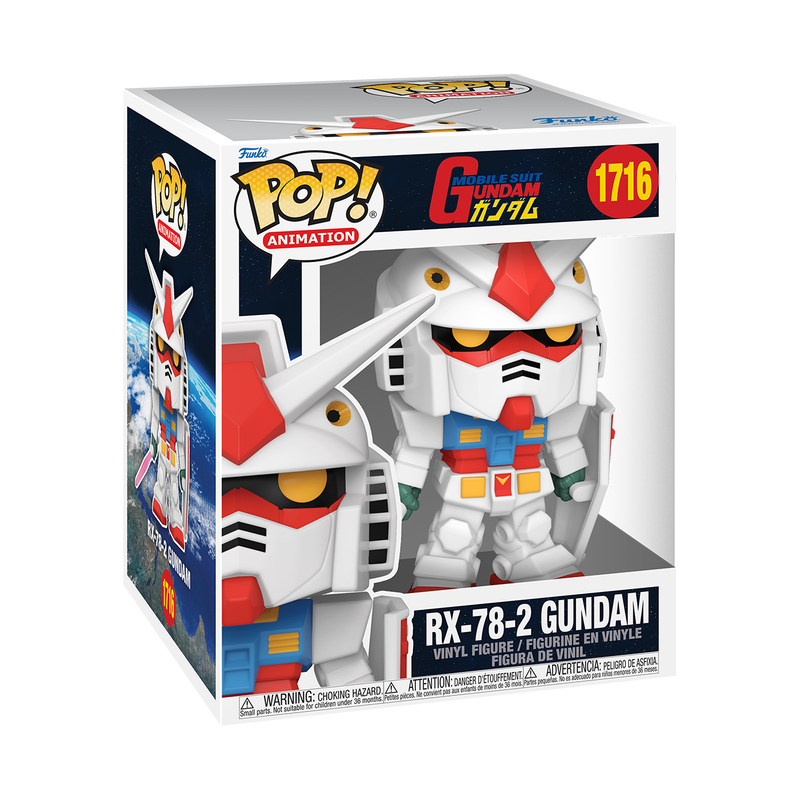 海外で人気のフィギュアメーカーFunkoより「POP! SUPER RX-78-2 GUNDAM