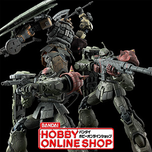 HG ガンダムジリウス&ガンダムEX&ザクII ルショーン機＆無識別型ザクⅡ HG ザクII F型 ルショーン機＆無識別型ザクII ルショーン機」「HG ザク