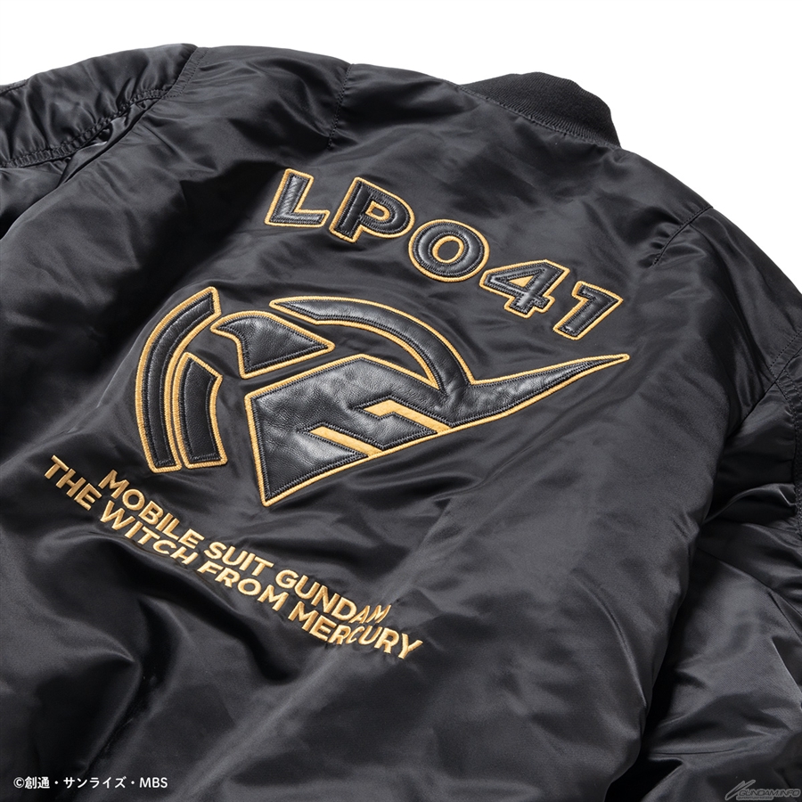 STRICT-G×ALPHA INDUSTRIES『機動戦士ガンダム 水星の魔女』フライト