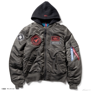 STRICT-G×ALPHA INDUSTRIES『機動戦士ガンダム 水星の魔女』フライト