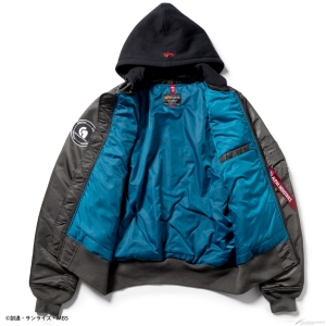 STRICT-G×ALPHA INDUSTRIES『機動戦士ガンダム 水星の魔女』フライト