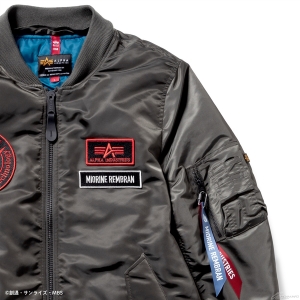 STRICT-G×ALPHA INDUSTRIES『機動戦士ガンダム 水星の魔女』フライト