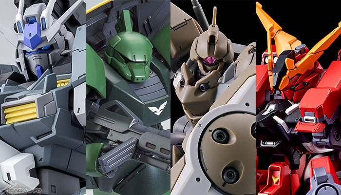 MG ガンダムストームブリンガー P.F.」「HG ゲルググ（ユニコーンVer