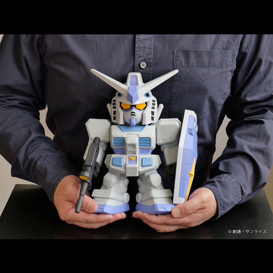 ジャンボソフビフィギュアSD G-3ガンダム」本日より予約開始！圧倒的