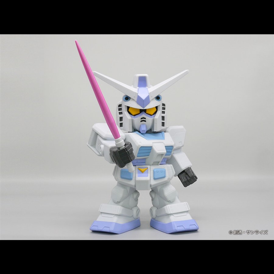ジャンボソフビフィギュアSD G-3ガンダム」本日より予約開始！圧倒的