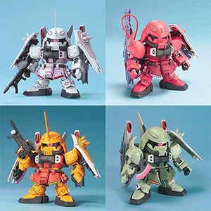 BB戦士 ZGMFザクシリーズセット | GUNDAM Official Website