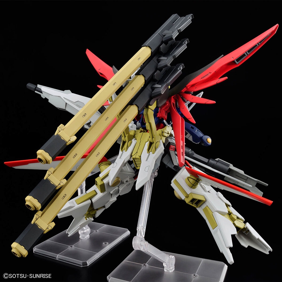 The HG Destiny Gundam Spec II & Zeus Silhouette, BB Senshi ZGMF